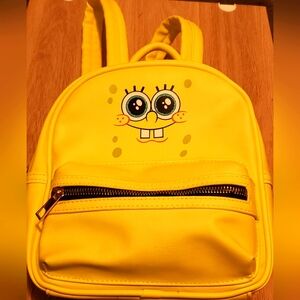 Brighten up your day/ or your child’s daily  with this Sponge Bob Mini back pack
